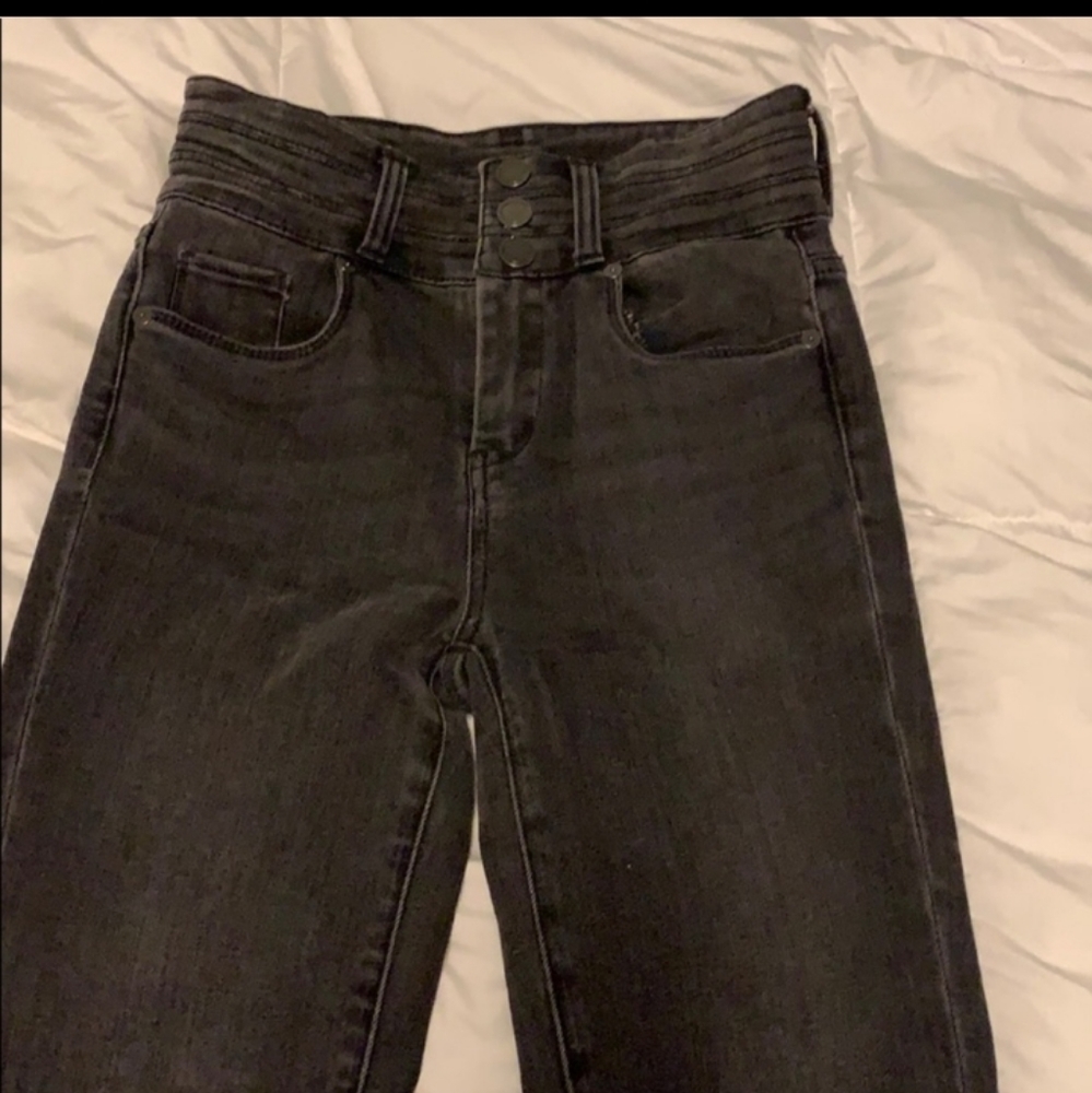 Blank NYC High Waisted Faded Jeans